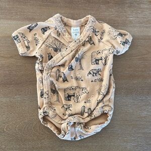 kate quinn organic cotton bear wrap bodysuit